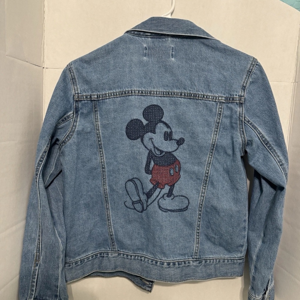 Gap Kids Denim Mickey Jean Jacket XL